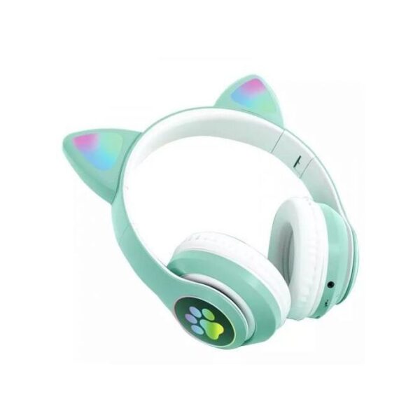 Casque Sans Fil – Oreilles de Chat Lumineuses & Bluetooth | Pour Enfants - Image 3