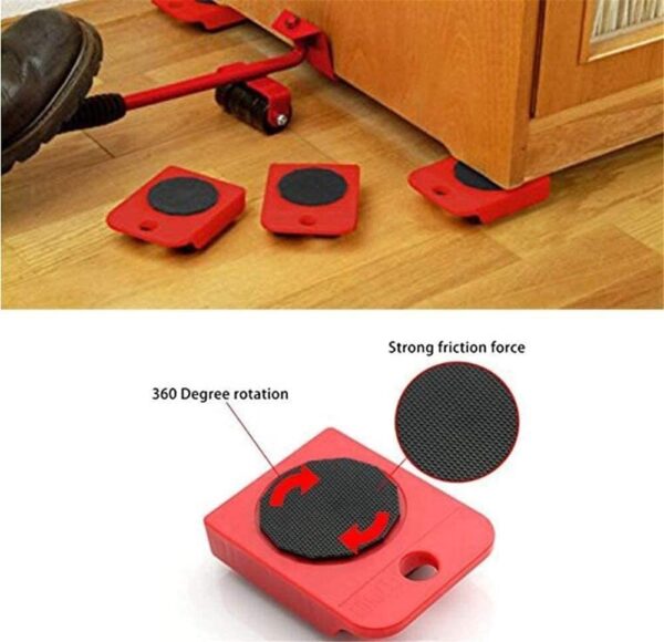DAMTAG – Ensemble d’Outils de Levage et Déplacement de Meubles Robustes - Image 4