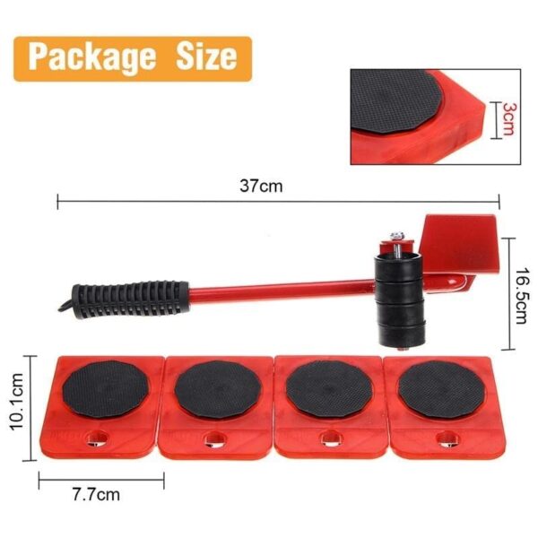 DAMTAG – Ensemble d’Outils de Levage et Déplacement de Meubles Robustes - Image 3