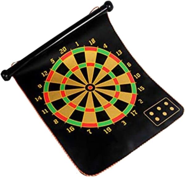 Jeu de Fléchettes Magnétique Double avec Bullseye - Image 3