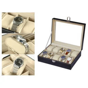 Boîte à montres avec toit ouvrant