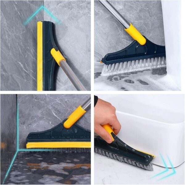 Joebo Brosse de nettoyage 2 en 1 pour toilettes - Image 2