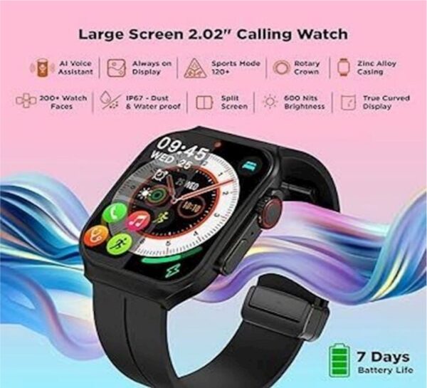 🕶️ Smartwatch WT8 – Écran AMOLED 1.96" & Design 3D Haut de Gamme - Image 3