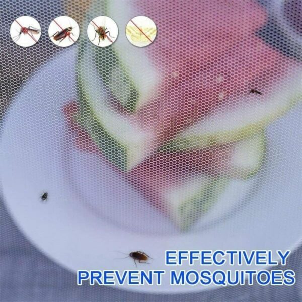 parapluie pliable pour aliments NAGORI Enterprise Original – Filet de protection contre les insectes : - Image 4