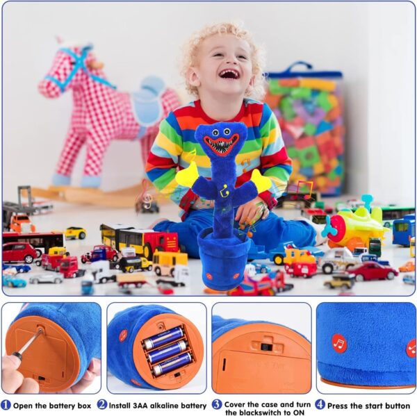 Cactus Dansant en Peluche – Chante, Danse et Fait Rire - Image 3