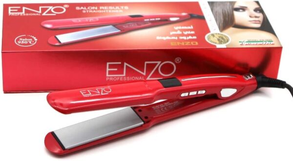 ENZO Lisseur à Cheveux Électrique avec Écran LCD - Image 5