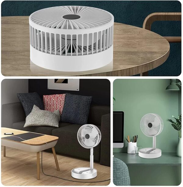 ventilateur de table rechargeable - Image 3