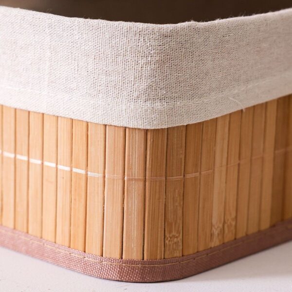 Magnus Set de 3 Paniers de Rangement Naturels - Image 4