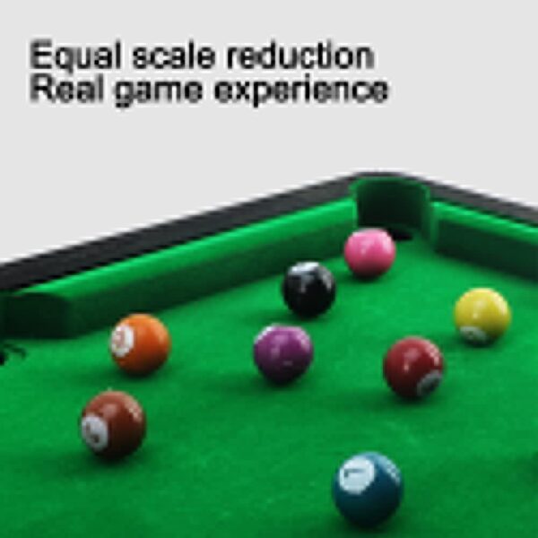jeu de mini billard pour enfants – Ensemble de table pour 2 joueurs - Image 5