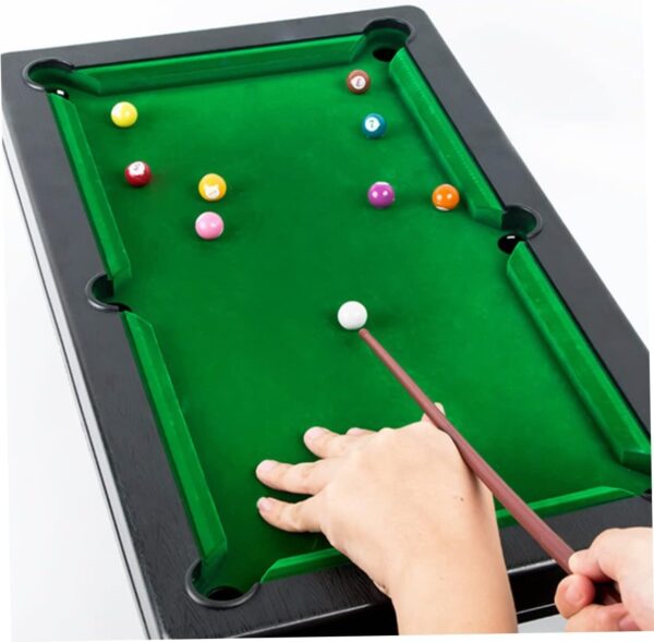 jeu de mini billard pour enfants – Ensemble de table pour 2 joueurs - Image 3