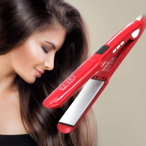 ENZO Lisseur à Cheveux Électrique avec Écran LCD