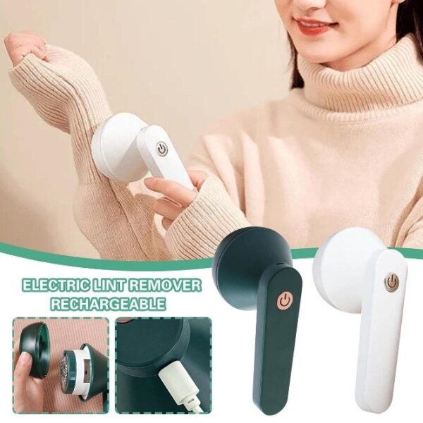 rasoir anti-peluches rechargeable HomeEssentials – Haute performance & design portable : - Image 6