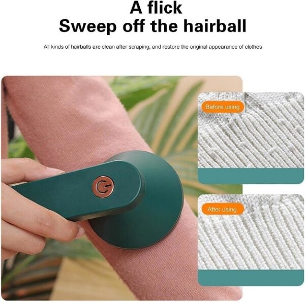 rasoir anti-peluches rechargeable HomeEssentials – Haute performance & design portable : - Image 4