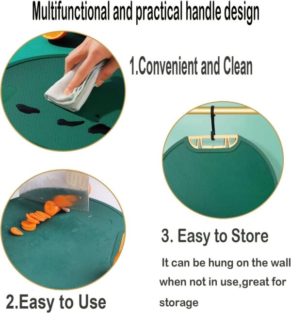 Tapis de Découpe Flexibles – Planches à Découper en Plastique Grand Format pour Cuisine - Image 4