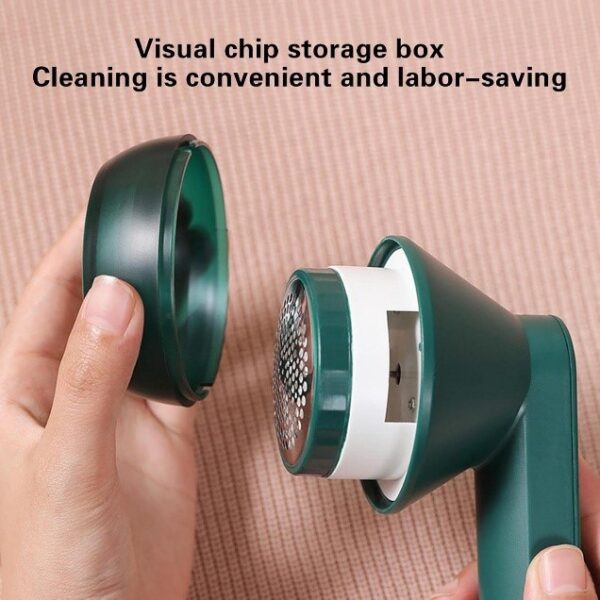 rasoir anti-peluches rechargeable HomeEssentials – Haute performance & design portable : - Image 3