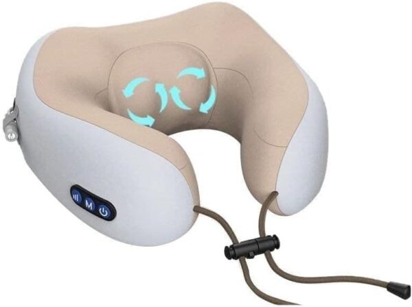 oreiller de massage électrique rechargeable en forme de U - Image 3