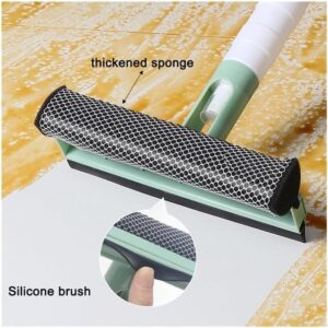 Outil de nettoyage de vitres avec brosse en spray double face :