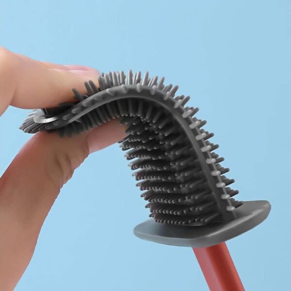 brosse WC BNIBT en silicone avec support : - Image 5
