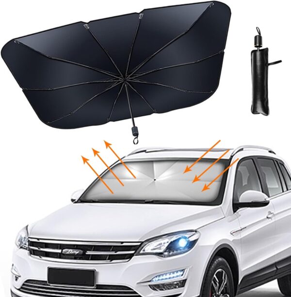 Parapluie pare-soleil pour pare-brise de voiture - Image 4