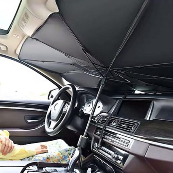 Parapluie pare-soleil pour pare-brise de voiture - Image 3