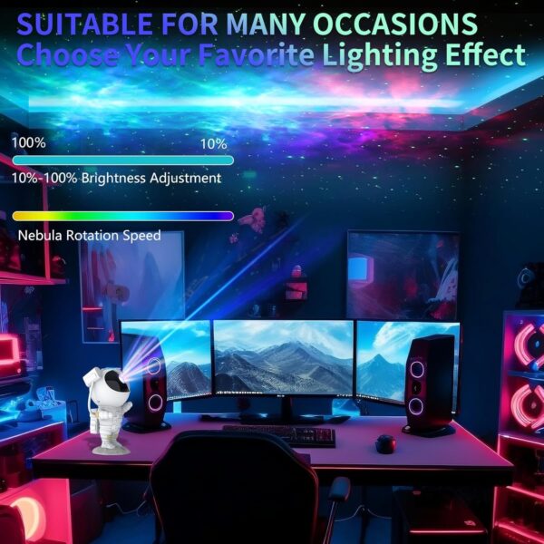 Projecteur d’étoiles Galaxy Light Astronaut - Image 2