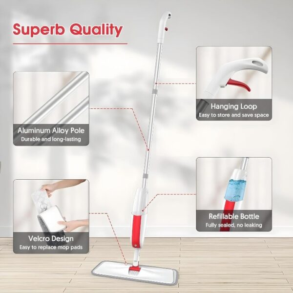 Balai Vaporisateur VMK - Nettoyage Rapide et Efficace - Image 5