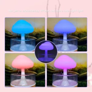 Humidificateur Nuage Pluie & Lumières LED – 500 ml | 2000 mAh
