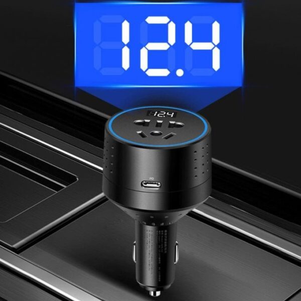 onduleur intelligent multifonction pour voiture 12 V/24 V à 220 V :
