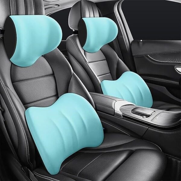 Coussin de Soutien Lombaire & Cervical pour Voiture - Image 3