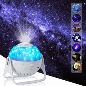 Projecteur de Planétarium Étoilé 6-en-1 pour Enfants & Bébé