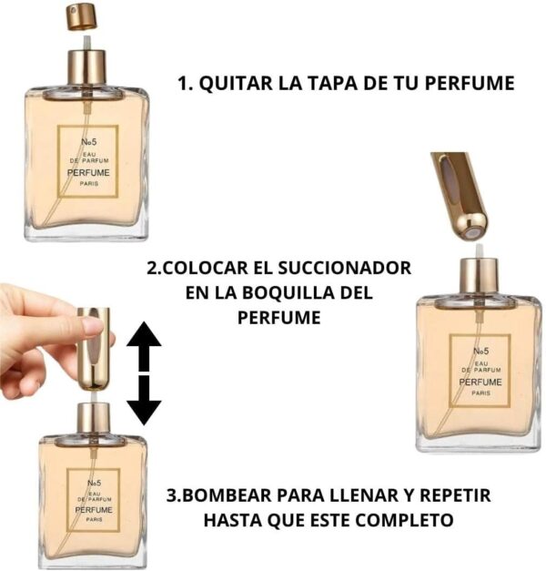 Atomiseur de Parfum Rechargeable (5 ml) - Image 5