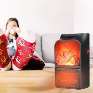 chauffage électrique portable à chauffage rapide 1000 W avec minuterie et télécommande :