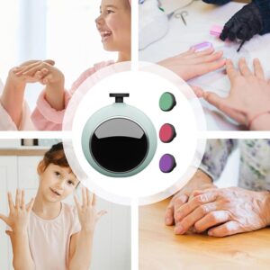 Lime à ongles électrique pour bébé avec 6 têtes interchangeables :