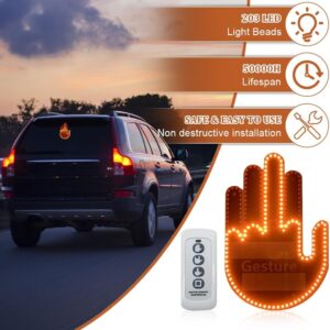 Panneau LED Gestuel pour Voiture