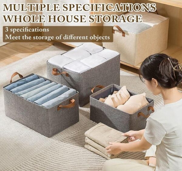 Boîtes de Rangement Pliables pour Placard – - Image 2