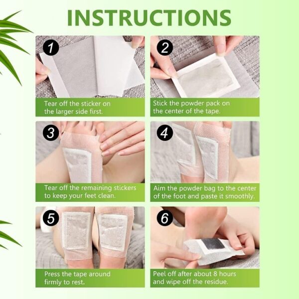 Patchs pour les pieds Nettoyage En Profondeur - Image 2
