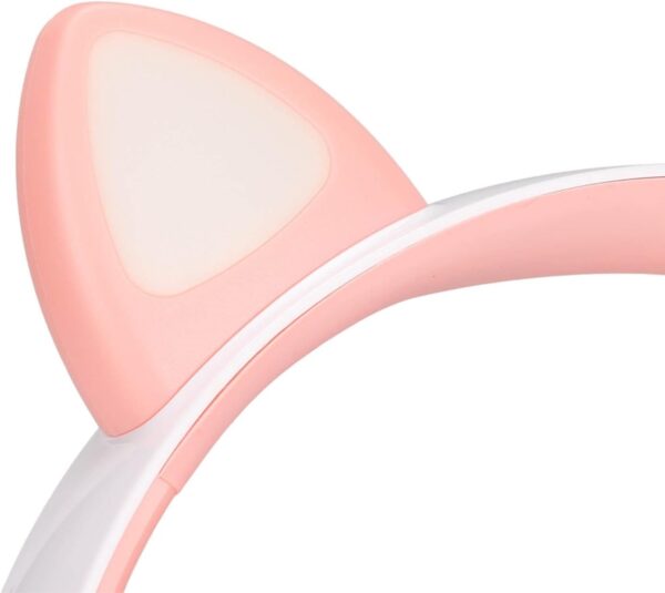Casque Sans Fil – Oreilles de Chat Lumineuses & Bluetooth | Pour Enfants - Image 5