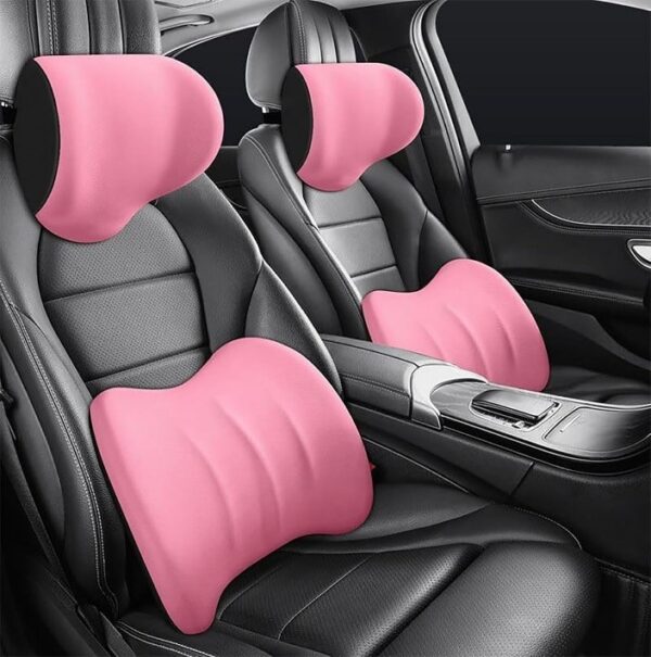 Coussin de Soutien Lombaire & Cervical pour Voiture - Image 2