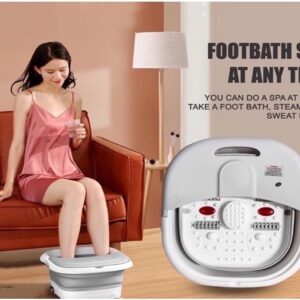 Baignoire de Bain de Pieds Pliable