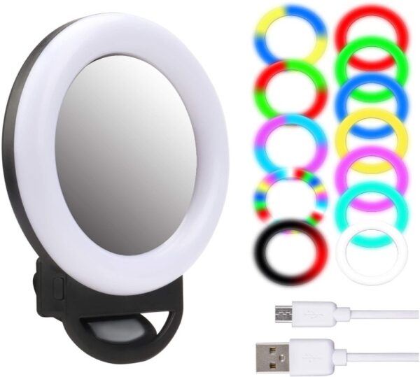 Anneau Lumineux RGB pour Selfie & Maquillage