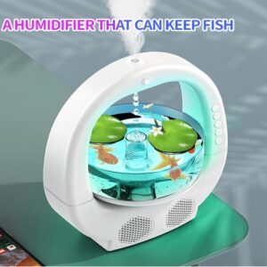 Humidificateur Anti-Gravity 5-en-1 avec Aquarium & Veilleuse