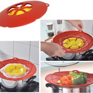 Couvercle Anti-Débordement en Silicone