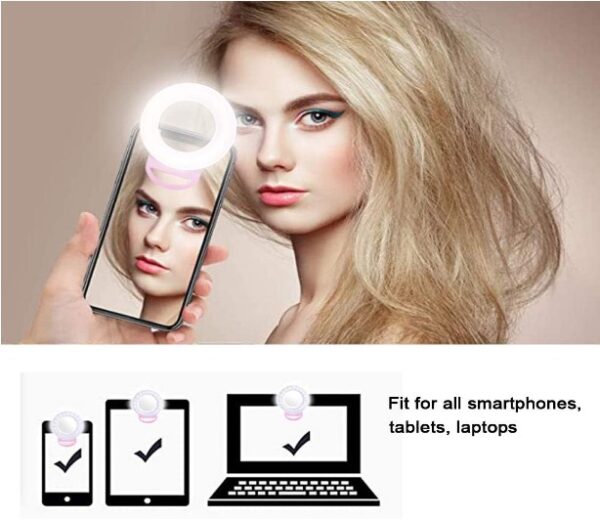 Anneau Lumineux RGB pour Selfie & Maquillage - Image 4