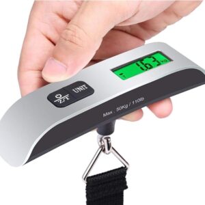 Balance à bagages digitale portable avec écran LCD