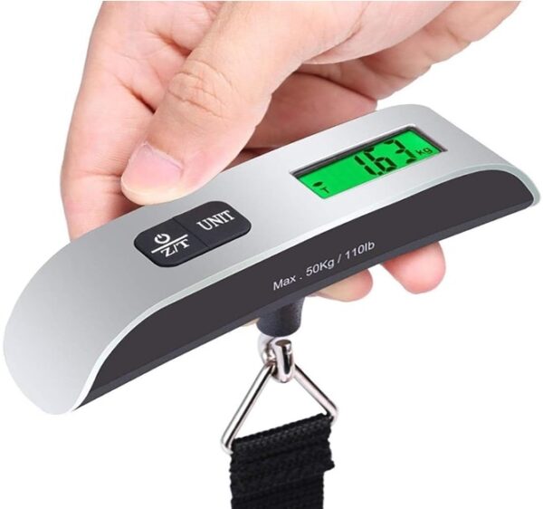 Balance à bagages digitale portable avec écran LCD