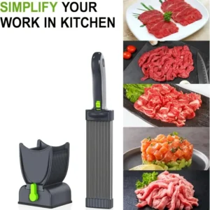 Coupe-Viande Manuel en Acier Inoxydable