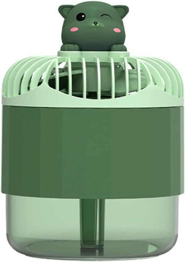 Multi-Function Air Cooling Fan – Ventilateur Brumisateur Rechargeable USB - Image 2