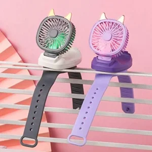 Mini Ventilateur de Poche pour Enfants – Fraîcheur amusante et sûre